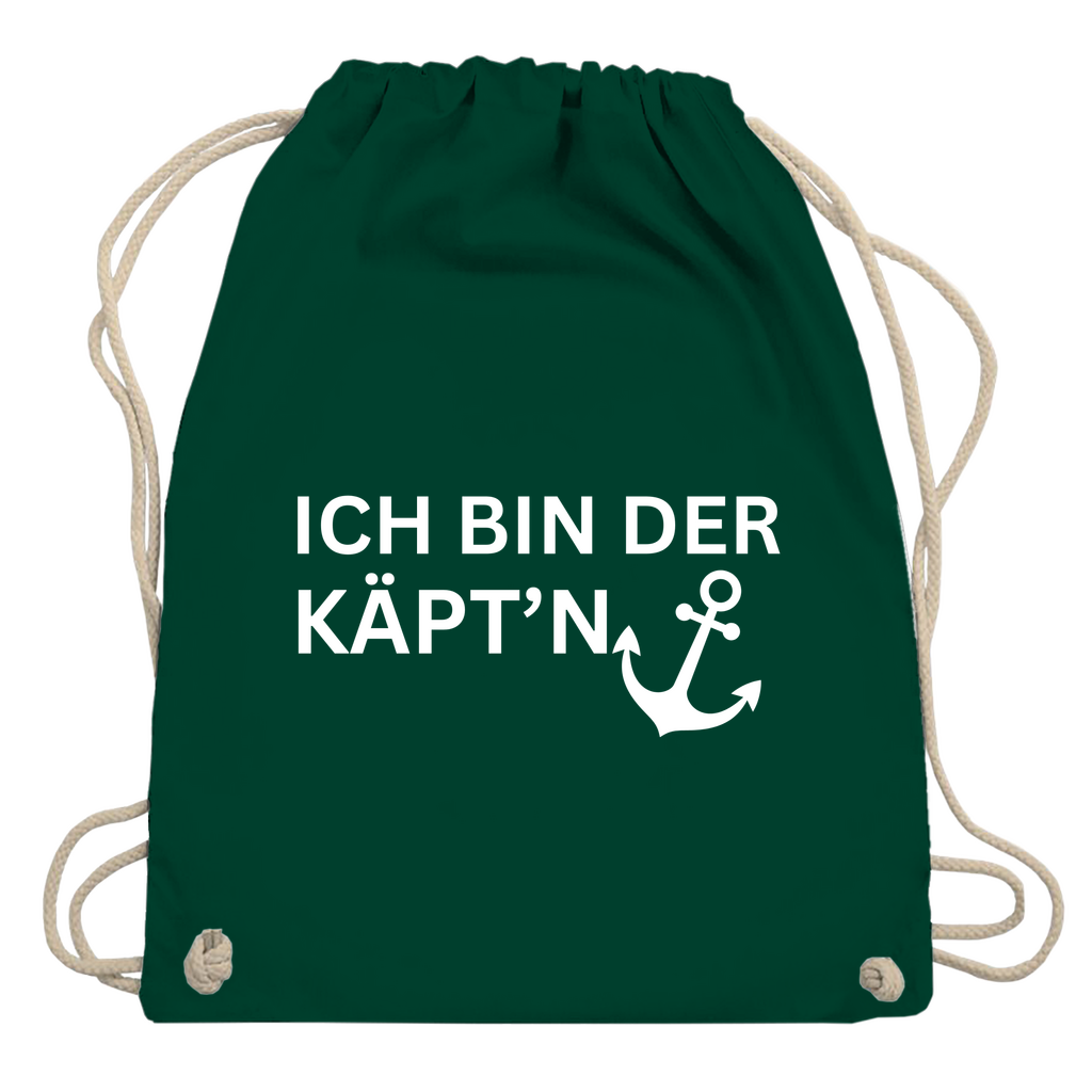 Turnbeutel "Ich bin der Käptn"