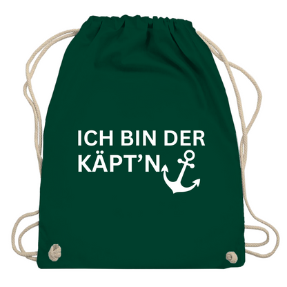 Turnbeutel "Ich bin der Käptn"