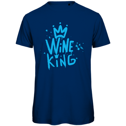 Herren T-Shirt "Wine King" - Grafikmagie