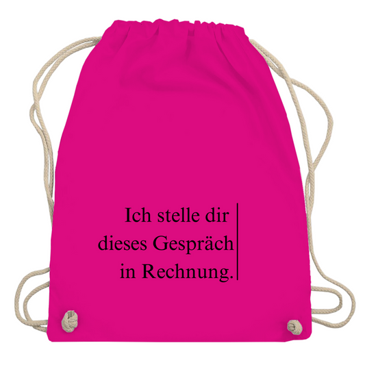 Turnbeutel "Ich stell dir"