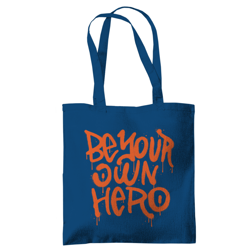 Tragetasche "Be your own Hero" - Grafikmagie