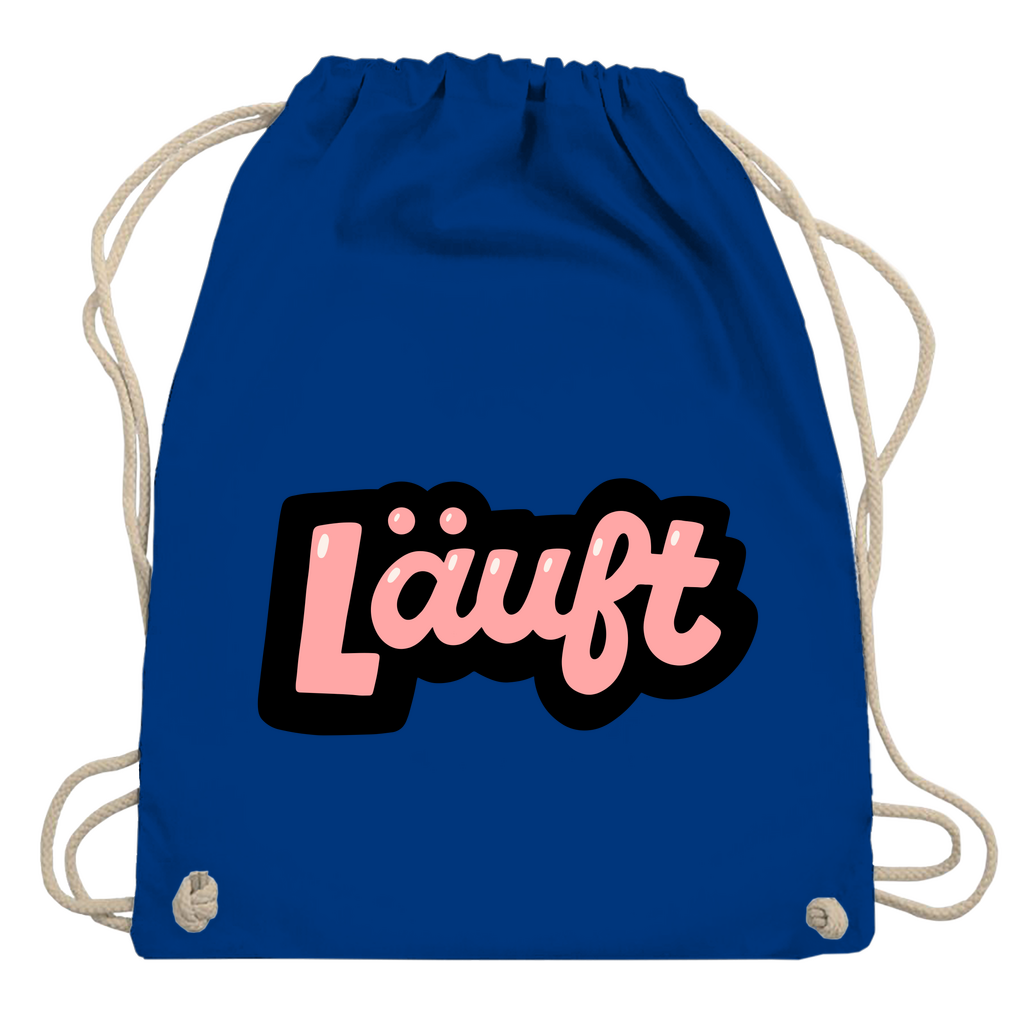 Turnbeutel "Läuft"