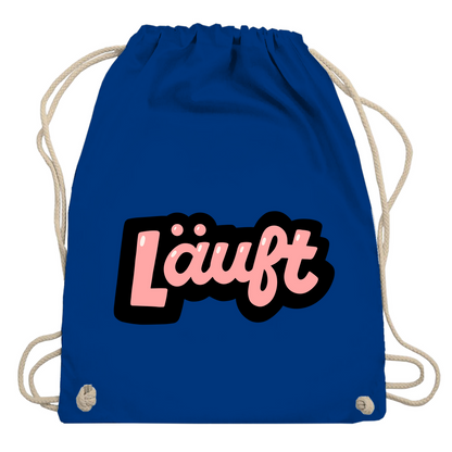 Turnbeutel "Läuft"