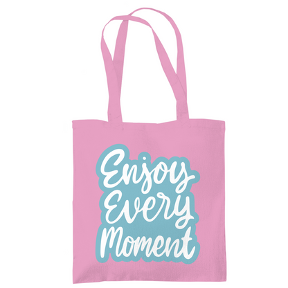 Tragetasche "Enjoy every Moment" - Grafikmagie