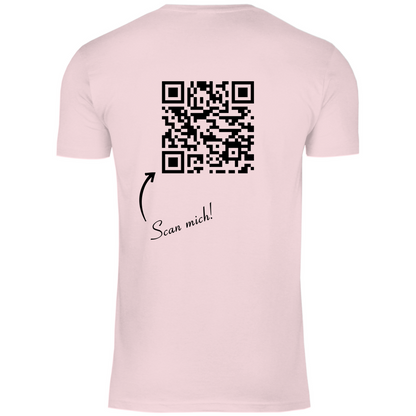 Herren T-Shirt QR Code Linkbaum