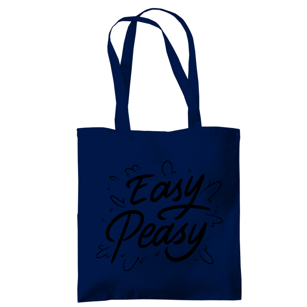 Tragetasche "Easy peasy" - Grafikmagie