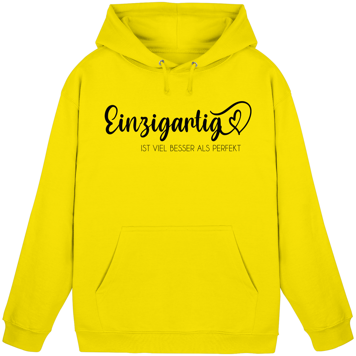 Einzigartig ist viel besser als perfekt - Basic Hoodie