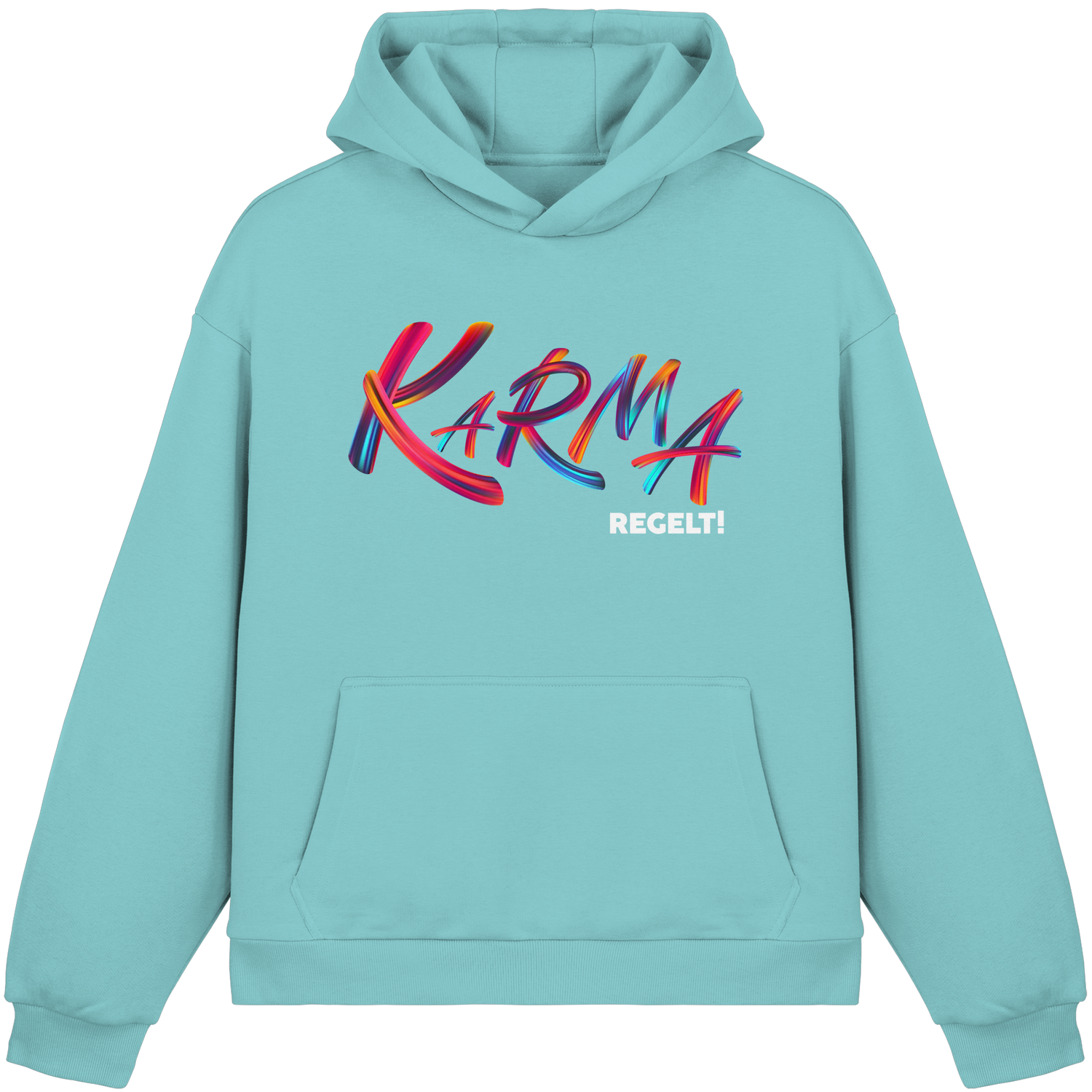Karma regelt - Boxcut Hoodie