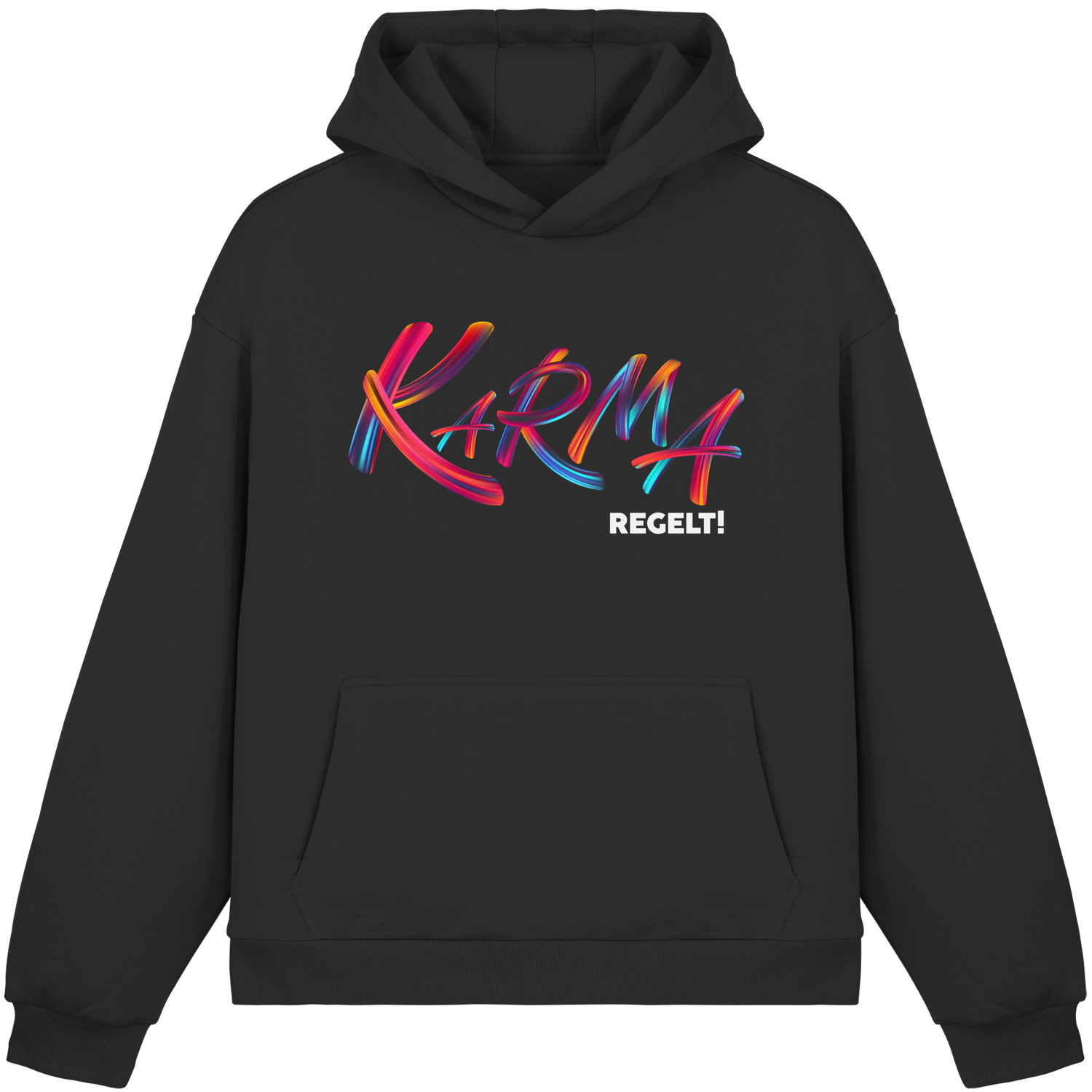 Karma regelt - Boxcut Hoodie