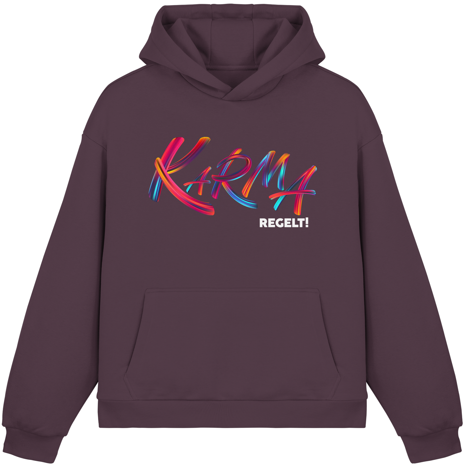 Karma regelt - Boxcut Hoodie