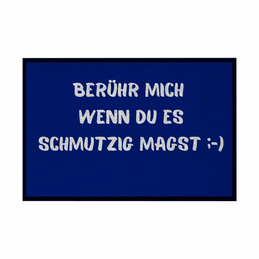 Fußmatte mit Gummirand 