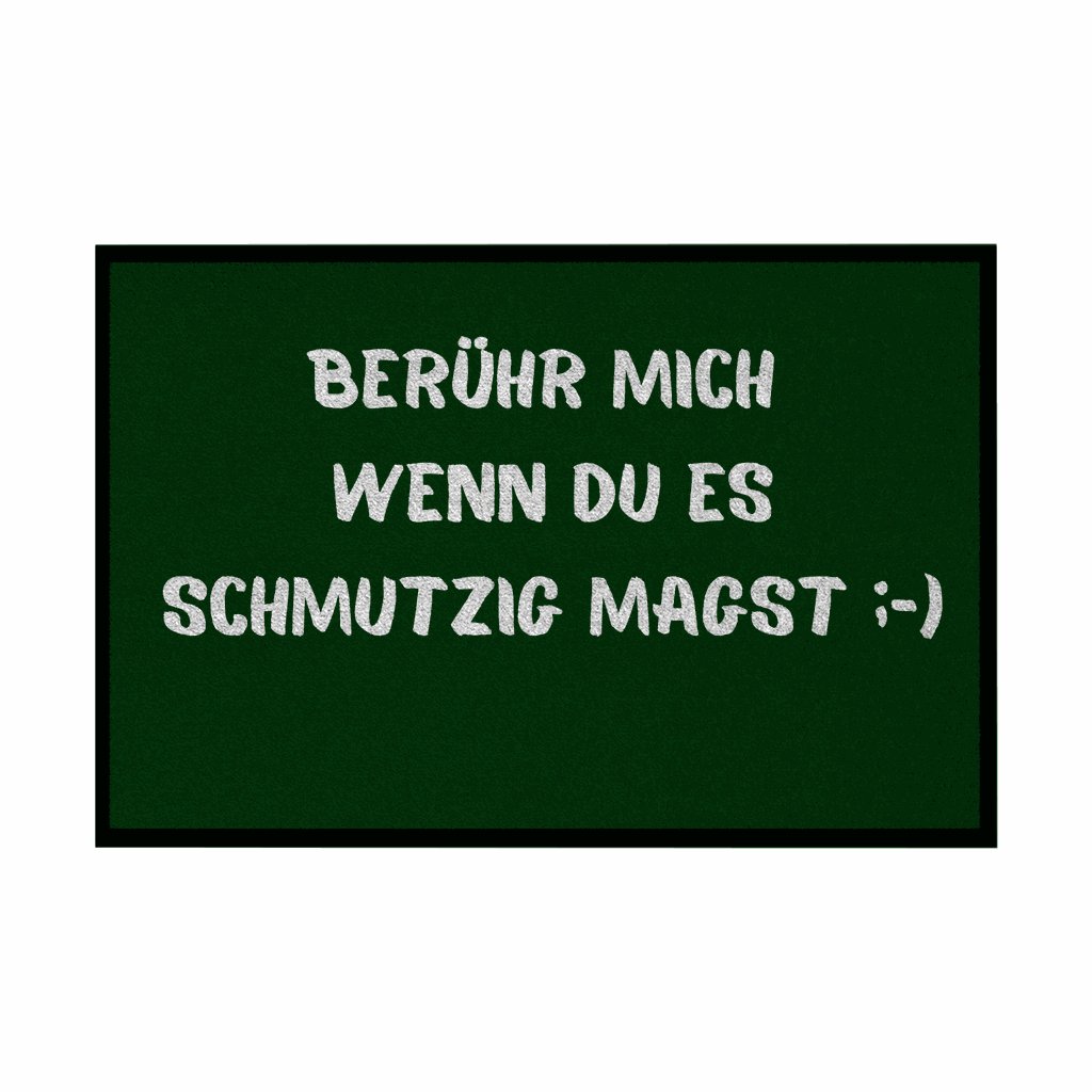 Fußmatte mit Gummirand 