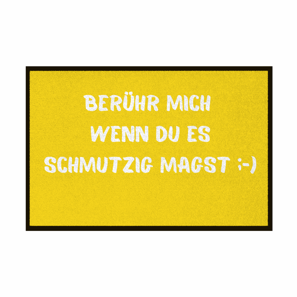 Fußmatte mit Gummirand 