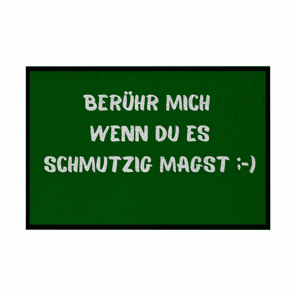 Fußmatte mit Gummirand 
