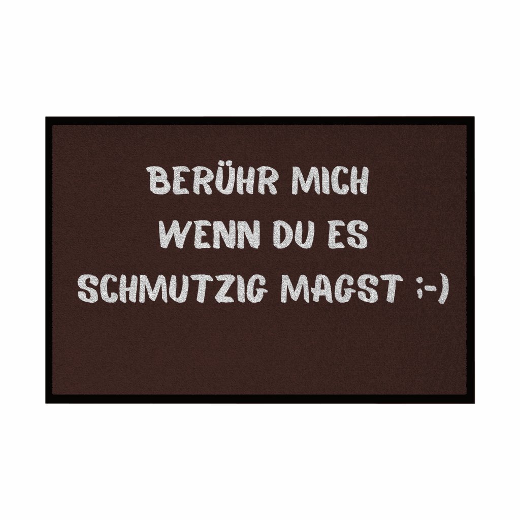 Fußmatte mit Gummirand 