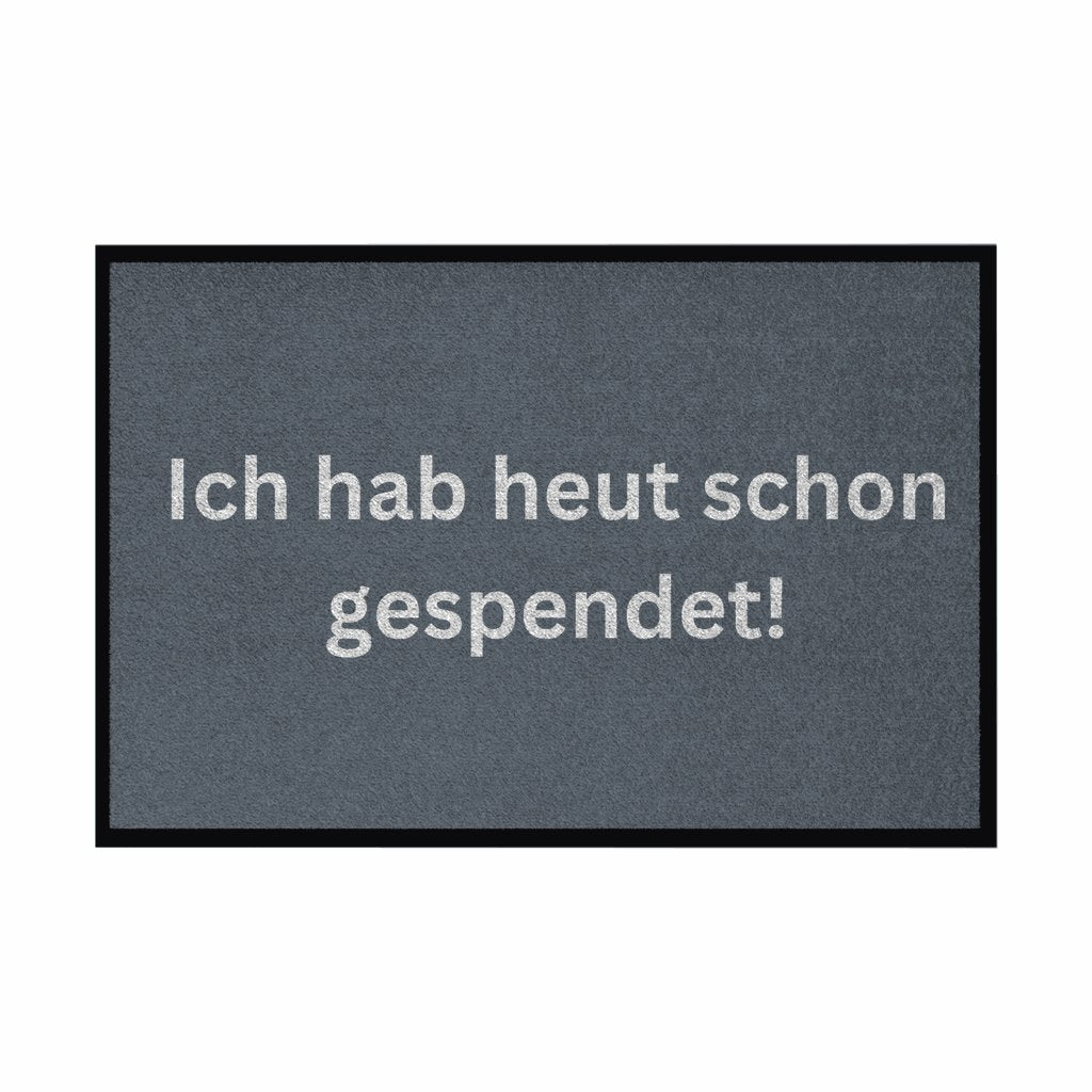 Fußmatte mit Gummirand 