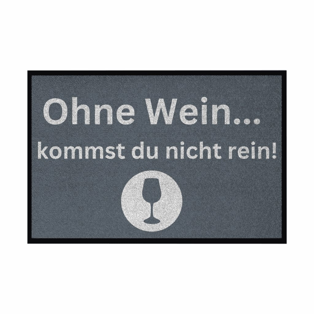 Fußmatte mit Gummirand 