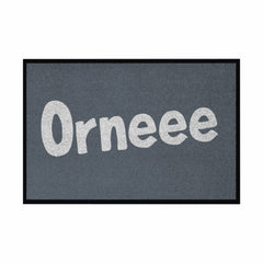 Fußmatte mit Gummirand "Orneee" - Grafikmagie
