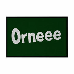 Fußmatte mit Gummirand "Orneee" - Grafikmagie