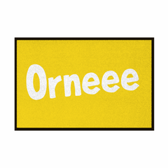 Fußmatte mit Gummirand "Orneee" - Grafikmagie