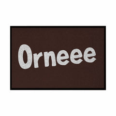 Fußmatte mit Gummirand "Orneee" - Grafikmagie