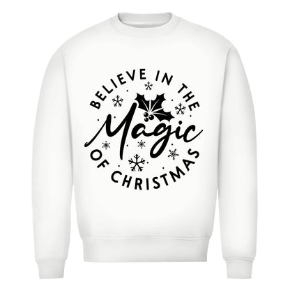 Herren Bio Sweatshirt "Belive in the Magic..." - Grafikmagie