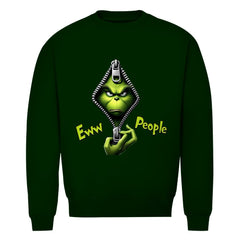 Herren Bio Sweatshirt "Eww People" - Grafikmagie