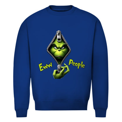 Herren Bio Sweatshirt "Eww People" - Grafikmagie