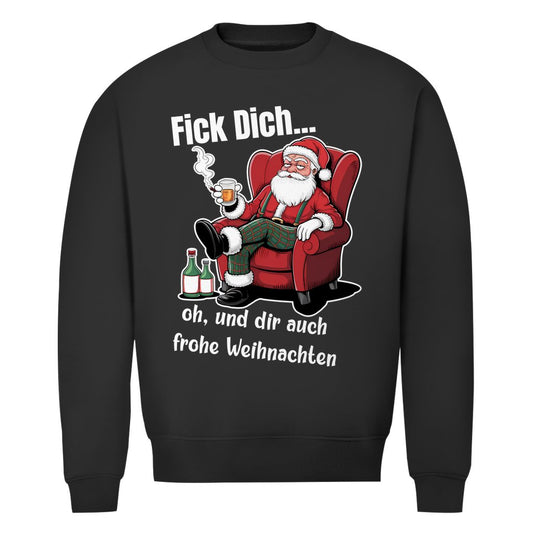 Herren Bio Sweatshirt "Fick dich..." - Grafikmagie