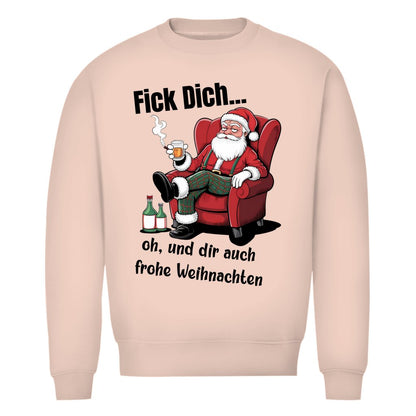 Herren Bio Sweatshirt "Fick dich..." - Grafikmagie