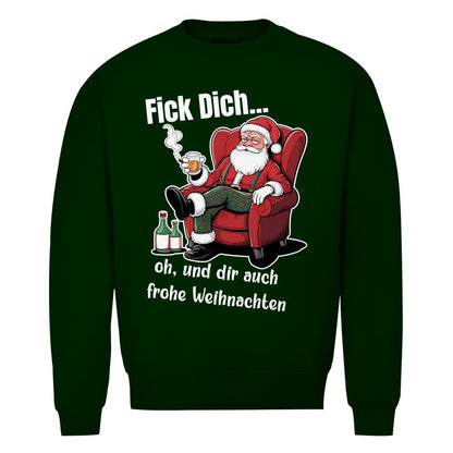 Herren Bio Sweatshirt "Fick dich..." - Grafikmagie