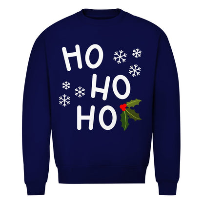 Herren Bio Sweatshirt "HO HO HO" - Grafikmagie