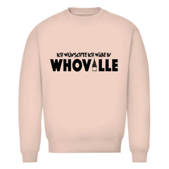 Herren Bio Sweatshirt "Ich wünschte ich wär in Whoville" - Grafikmagie