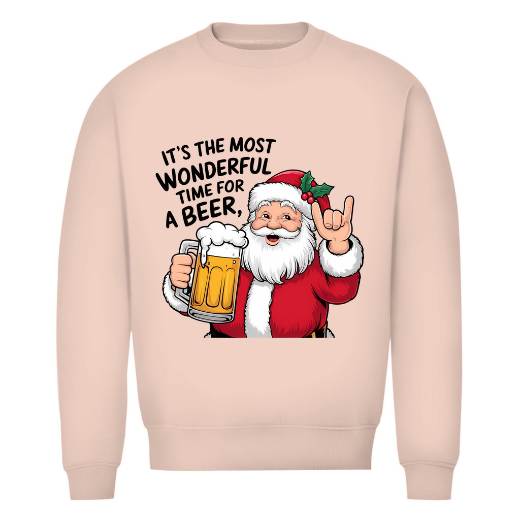 Herren Bio Sweatshirt "It's the most wonderful time..." - Grafikmagie