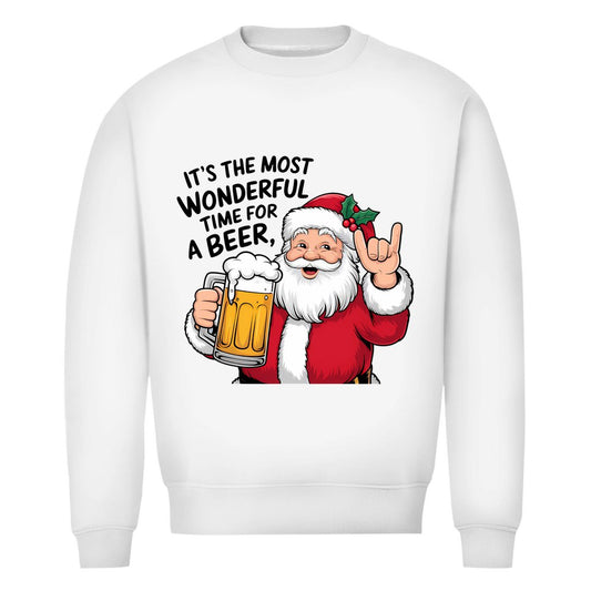 Herren Bio Sweatshirt "It's the most wonderful time..." - Grafikmagie