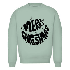 Herren Bio Sweatshirt "Merry Christmas" - Grafikmagie