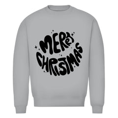 Herren Bio Sweatshirt "Merry Christmas" - Grafikmagie
