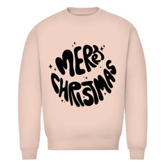 Herren Bio Sweatshirt "Merry Christmas" - Grafikmagie