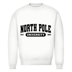 Herren Bio Sweatshirt "North Pole University" - Grafikmagie