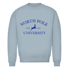 Herren Bio Sweatshirt "North Pole University" - Grafikmagie