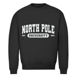 Herren Bio Sweatshirt "North Pole University" - Grafikmagie