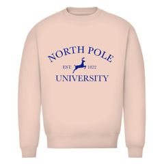 Herren Bio Sweatshirt "North Pole University" - Grafikmagie
