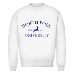 Herren Bio Sweatshirt "North Pole University" - Grafikmagie