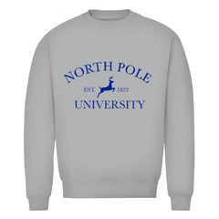 Herren Bio Sweatshirt "North Pole University" - Grafikmagie