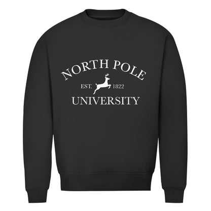 Herren Bio Sweatshirt "North Pole University" - Grafikmagie