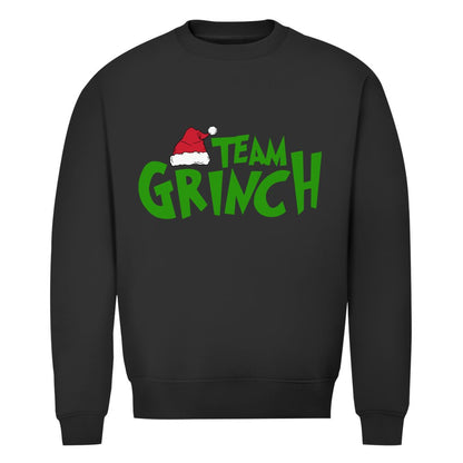 Herren Bio Sweatshirt "Team Grinch" - Grafikmagie