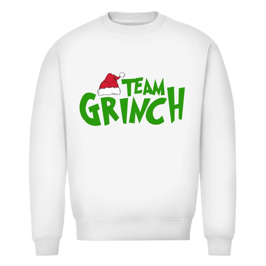 Herren Bio Sweatshirt "Team Grinch" - Grafikmagie