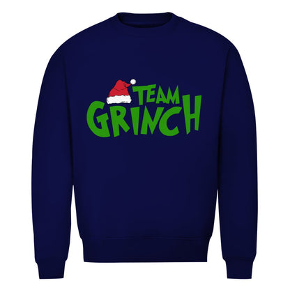 Herren Bio Sweatshirt "Team Grinch" - Grafikmagie