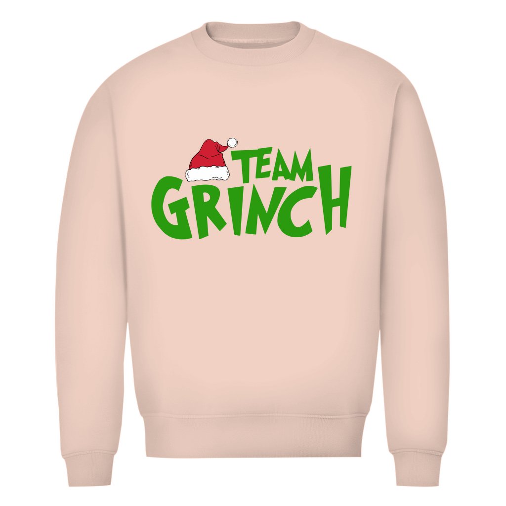 Herren Bio Sweatshirt "Team Grinch" - Grafikmagie