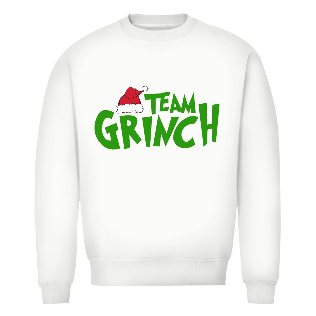 Herren Bio Sweatshirt "Team Grinch" - Grafikmagie